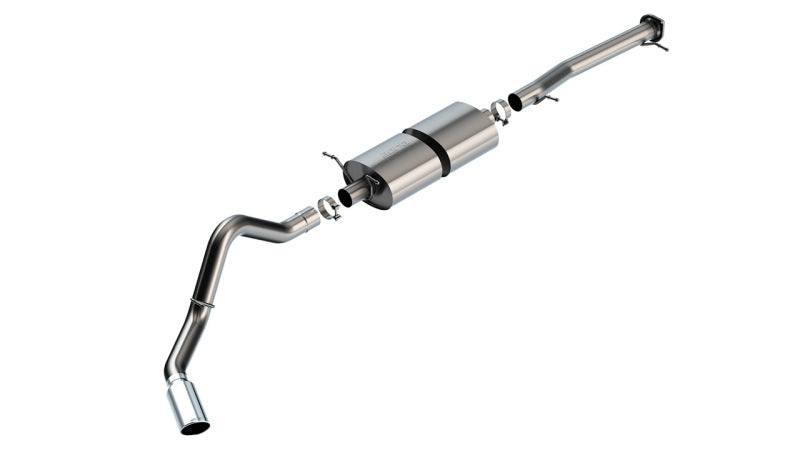 Borla 20-22 Chevrolet/GMC Silverado/Sierra 6.6L T-304 SS Cat-Back S-Type Exhaust - Brushed Catback Borla