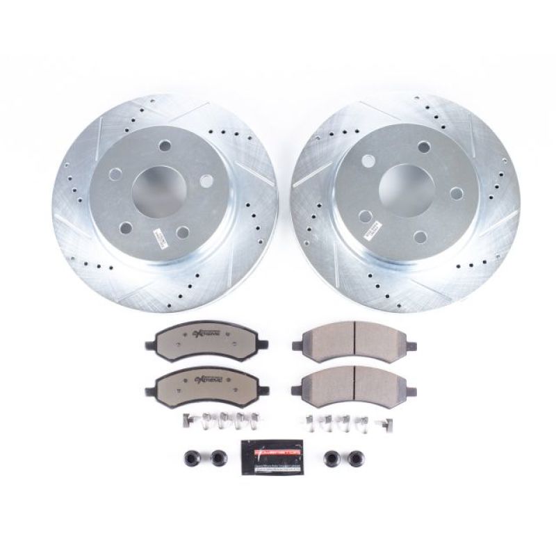 Power Stop 11-18 Ram 1500 Front Z36 Truck & Tow Brake Kit Brake Kits - Performance D&S PowerStop