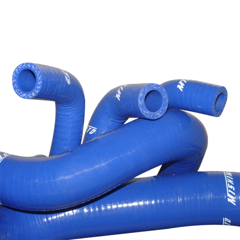 Mishimoto 86-93 Ford Mustang Blue Silicone Hose Kit Hoses Mishimoto