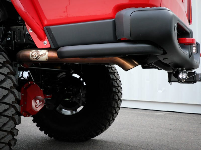 aFe +20 Jeep Gladiator MACH Force-Xp 3 IN 409 Stainless Steel Cat-Back Hi-Tuck Cat-Back Catback aFe