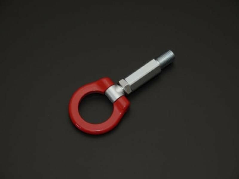 Cusco Steel Folding Swivel Joint Tow Hook - Red - Front &amp; Rear for Mazda MX-5, RX-8 Tow Hooks Cusco