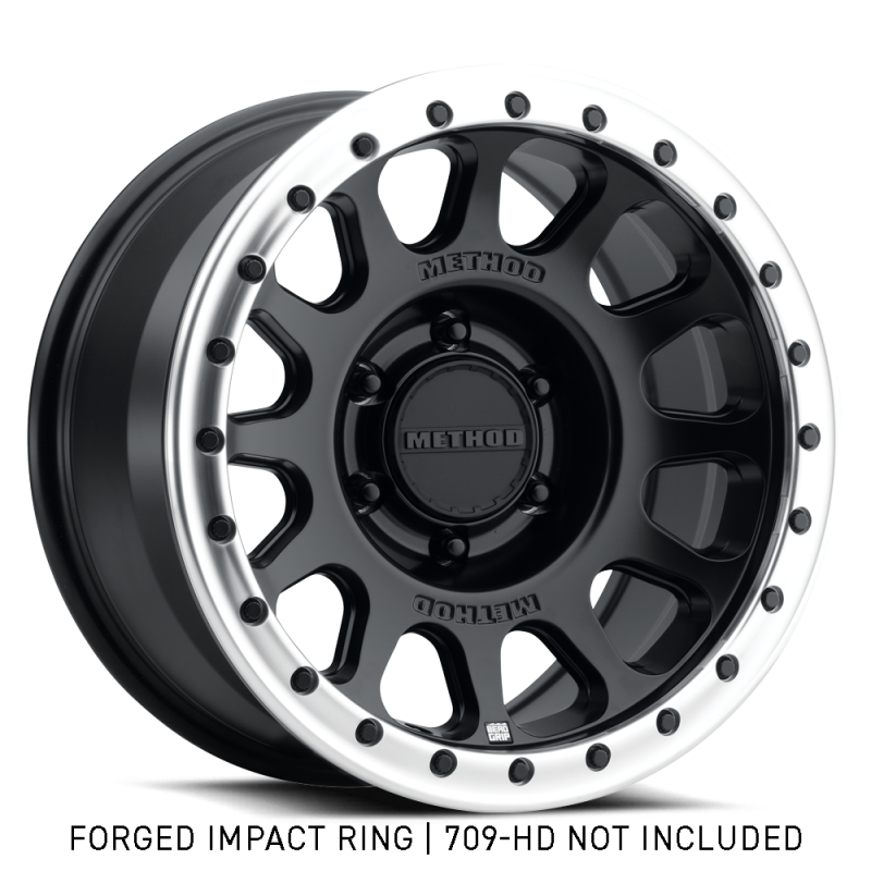 Method Beadlock Ring - 18in Forged - Style 1 - Machined Wheel Accessories Method Wheels