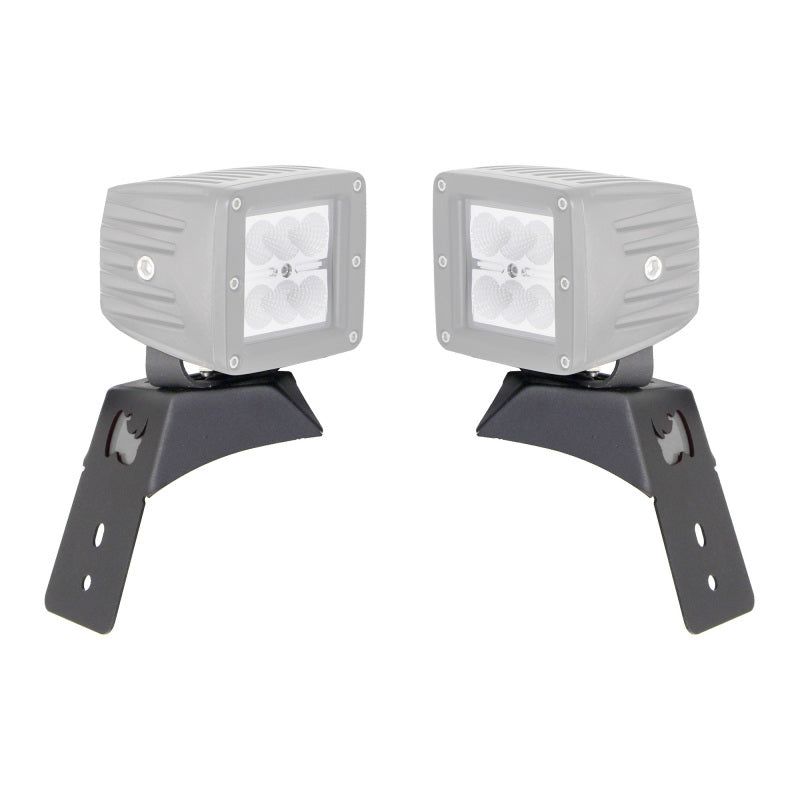 Go Rhino 18-20 Jeep Wrangler JL/JLU/Gladiator JT Light Mount - 3in Cube Light Mounts Go Rhino