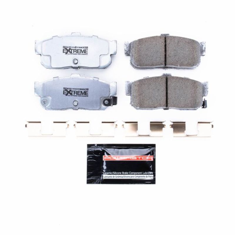 Power Stop 91-96 Infiniti G20 Rear Z26 Extreme Street Brake Pads w/Hardware Brake Pads - Performance PowerStop