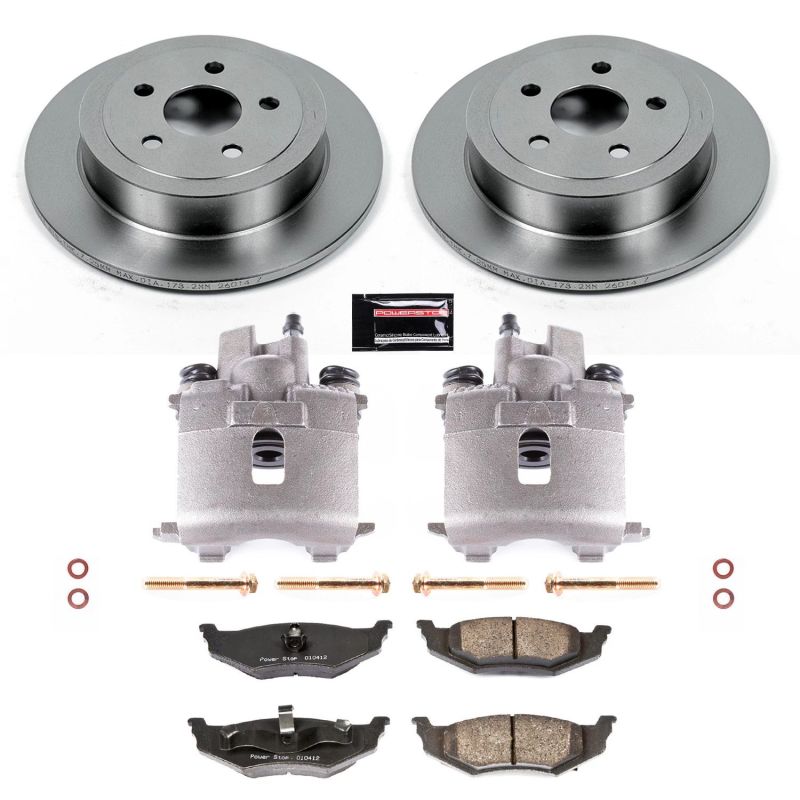 Power Stop 00-05 Dodge Neon Rear Autospecialty Brake Kit w/Calipers Brake Kits - OE PowerStop