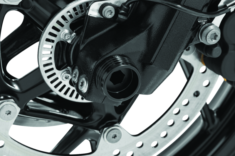 Kuryakyn Lodestar Front Axle Slider Black Hardware - Singles Kuryakyn