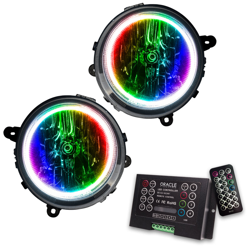 Oracle 07-16 Jeep Patriot/Jeep Compass SMD HL - ColorSHIFT w/ 2.0 Controller Headlights ORACLE Lighting
