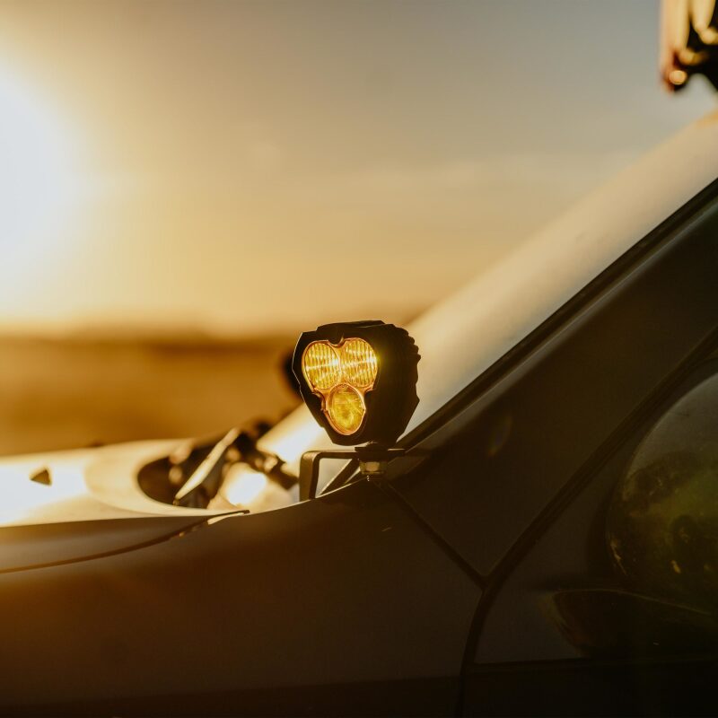 KC HiLiTES FLEX ERA 3 Performance Yellow Combo Beam Lens Light Accessories and Wiring KC HiLiTES