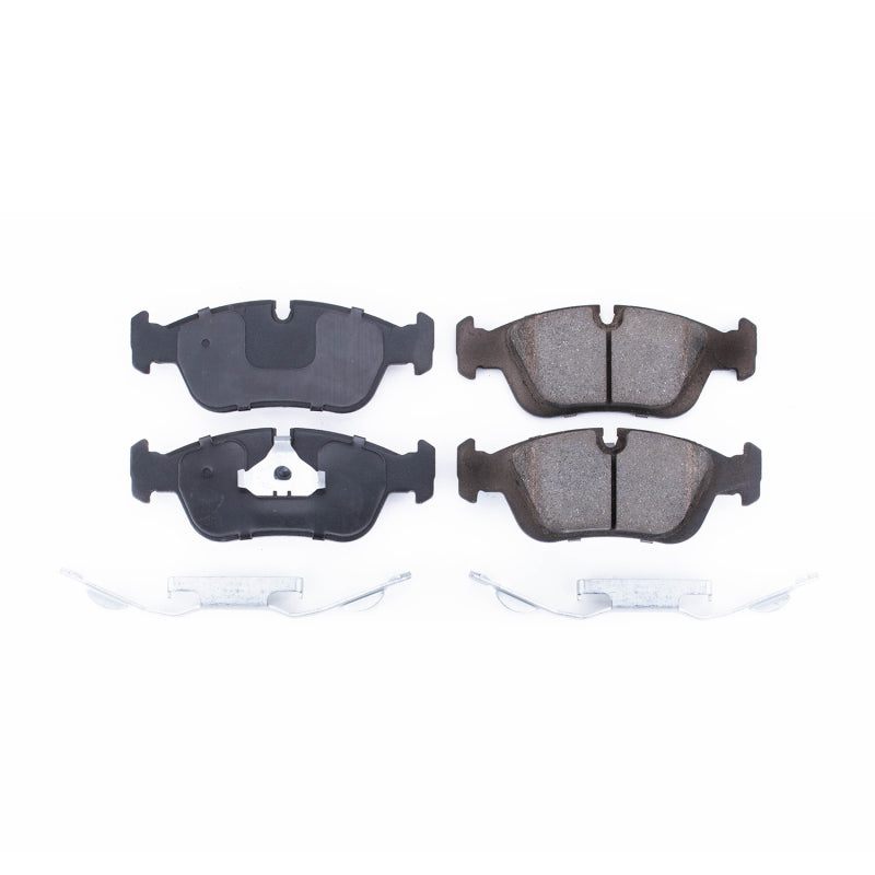 Power Stop 91-98 BMW 318i Front Z17 Evolution Ceramic Brake Pads w/Hardware Brake Pads - OE PowerStop
