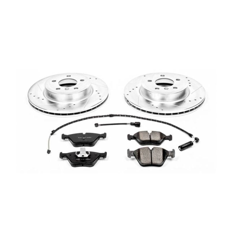 Power Stop 04-10 BMW X3 Front Z23 Evolution Sport Brake Kit Brake Kits - Performance D&S PowerStop