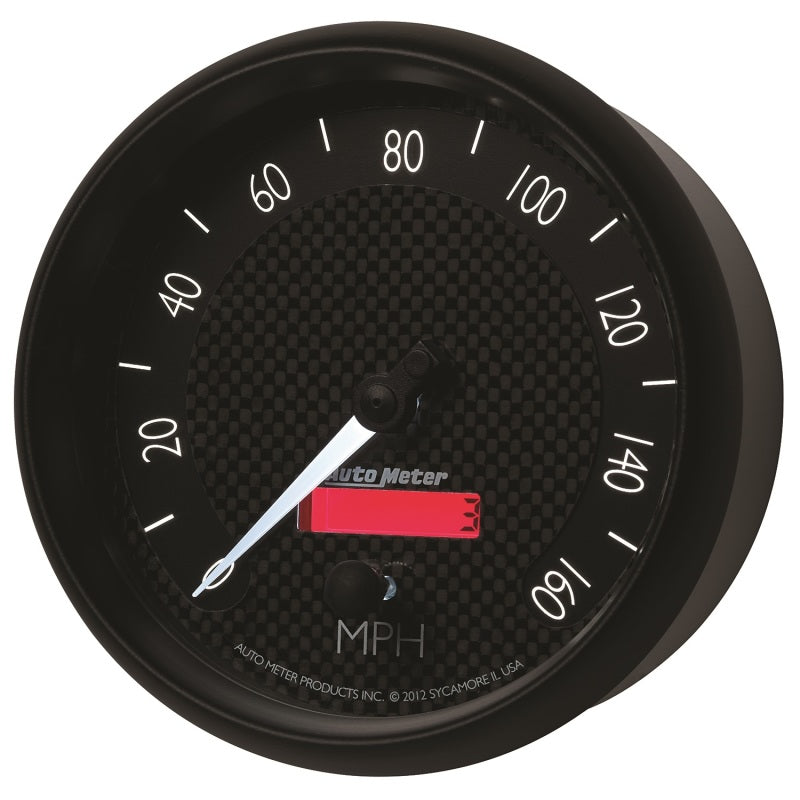 Autometer GT Series 5in In Dash 0-160 MPH Electronic Programmable Speedometer Gauges AutoMeter