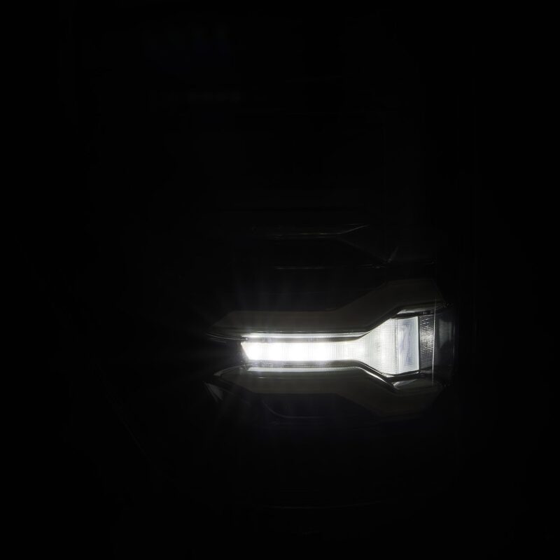 AlphaRex 21-22 Ford F150 LUXX LED Projector Tail Lights - Alpha-Black Tail Lights AlphaRex