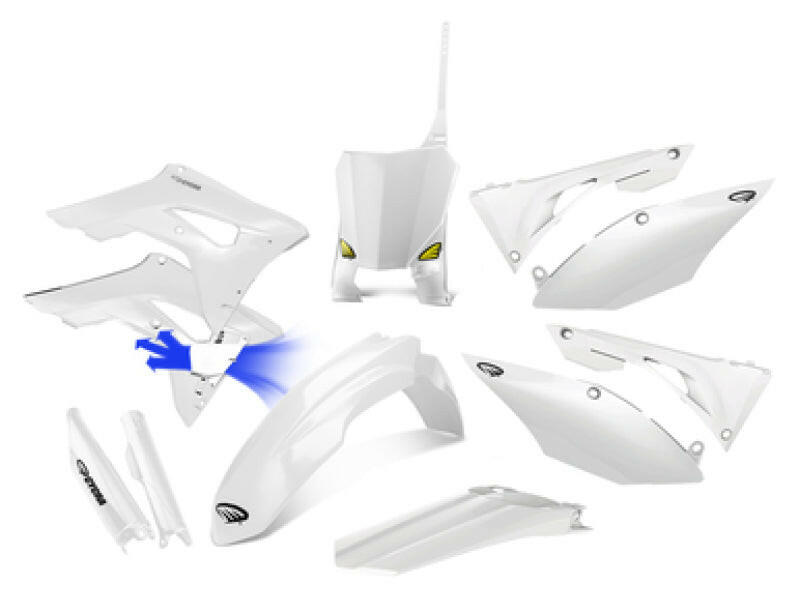 Cycra 17-21 Honda CRF250R-450R Powerflow Full Body Kit - White Plastics Cycra