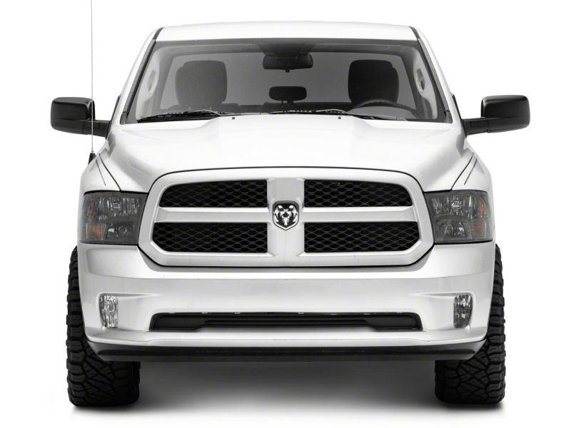 Raxiom 09-18 Dodge RAM 1500 Axial Series Euro Style Headlights w/ Dual Bulb Blk Housing (Clear Lens) Headlights Raxiom
