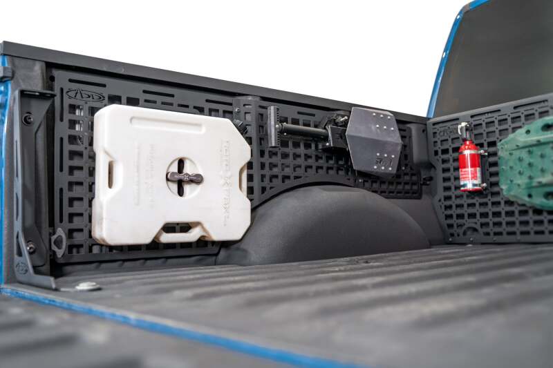 ADD 15-20 Ford F150 Raptor 66in Bed Side Molle Panels - Driver Side Exterior Trim Addictive Desert Designs