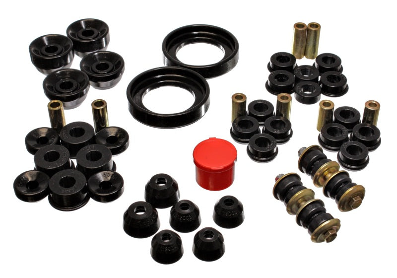 Energy Suspension 90-93 Honda Accord/Odyssey Black Hyper-Flex Master Bushing Set Bushings - Full Vehicle Kits Energy Suspension