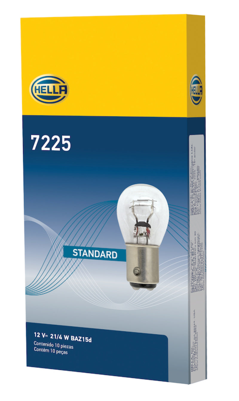 Hella Bulb 7225 12V 21/4W BAZ15d S8 Bulbs Hella