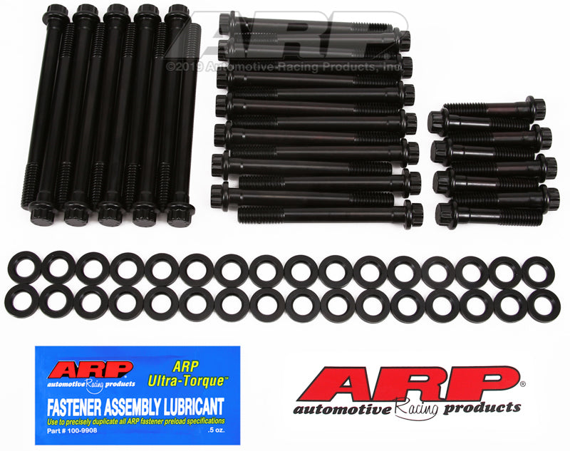ARP BB Chevy, w/Brodix Alum heads, 12pt head bolt kit Head Stud & Bolt Kits ARP
