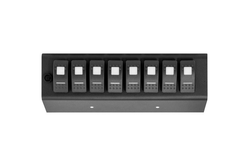 Spod 09-18 Jeep Wrangler JK Add On Amber LED 8-Switch Panel for (for SourceSE) Switch Panels SPOD