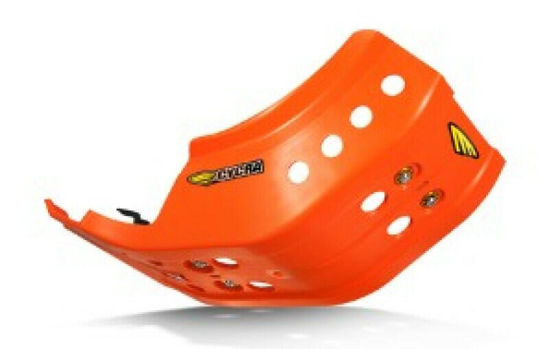 Cycra 07-11 KTM 450 SX-F Full Armor Skid Plate - Orange Skid Plates Cycra