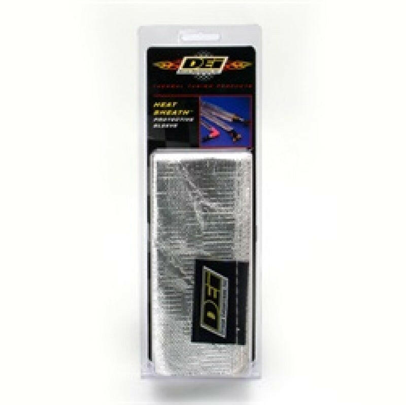 DEI Heat Sheath 1-1/2in I.D. x 3ft - Aluminized Sleeving - Sewn Edge Thermal Sleeves DEI