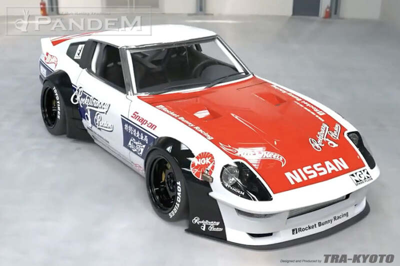 GReddy 1975-1978 Pandem Datsun 280Z (130Z) Rocket Bunny Full Widebody Aero Kit w/ Wing Body Kits GReddy