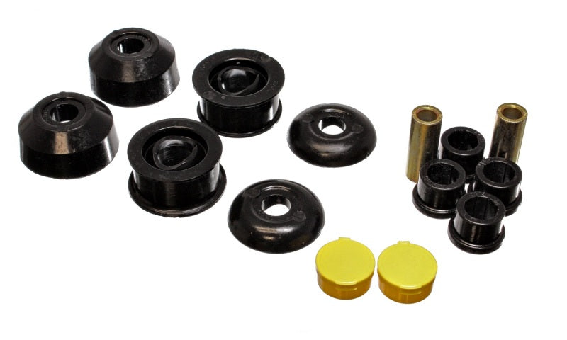 Energy Suspension 05-07 Scion tC / 03-06 Toyota Corolla/Matrix Black Front Control Arm Bushing Set Bushing Kits Energy Suspension