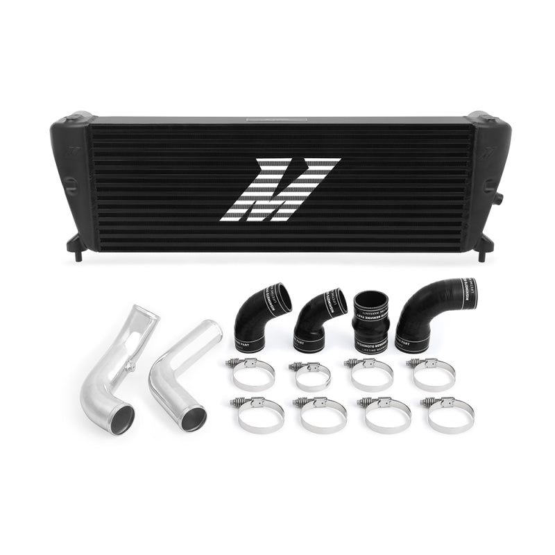 Mishimoto Ford Ranger 3.2L Diesel Intercooler Kit 2011+ Black w/ Polished Pipes Intercooler Pipe Kits Mishimoto