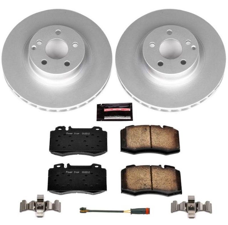 Power Stop 08-11 Mercedes-Benz CLS550 Front Z23 Evolution Sport Coated Brake Kit Brake Kits - Performance D&S PowerStop