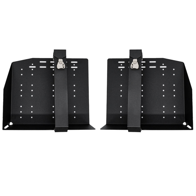 Go Rhino XVenture Gear Hard Case Mount Long 44in. (Mount ONLY for XRS/SRM Racks) - Tex. Blk Cargo Boxes & Bags Go Rhino