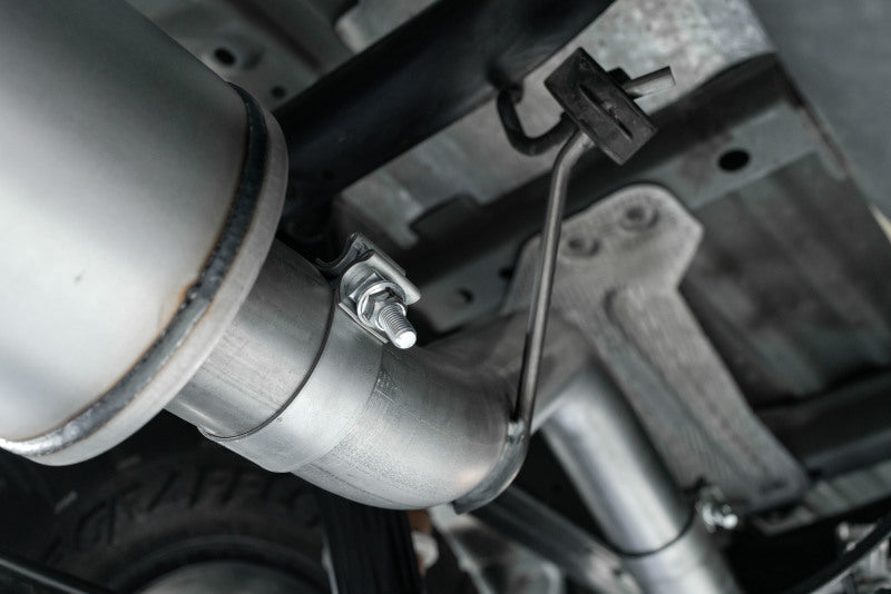 MBRP 2019 Ford Ranger Ecoboost 2.3L 4in OD Tip Single Side Exit 3in T304 Cat Back Catback MBRP