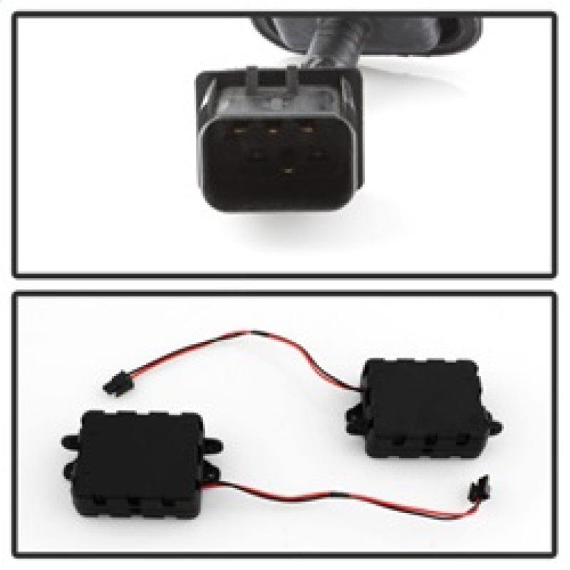 Spyder Dodge Charger 06-08 LED Tail Lights Black ALT-YD-DCH05-LED-BK Tail Lights SPYDER