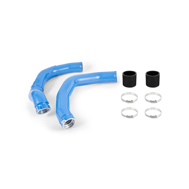 Mishimoto 2015-2020 BMW F80 M3/M4 Intercooler Pipe Kit Yas Marina Blue Metallic Intercooler Pipe Kits Mishimoto