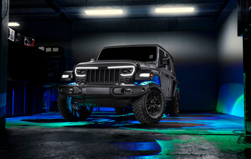 Oracle VECTOR Series Full LED Grille - Jeep Wrangler JL/JT - NA Light Accessories and Wiring ORACLE Lighting