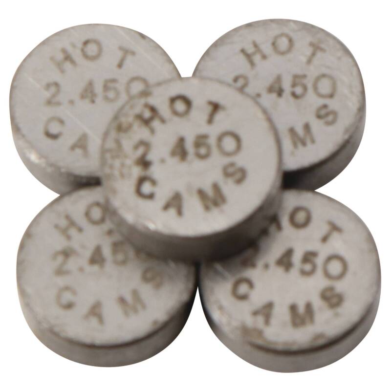 Hot Cams 07-16 CRF 150 R/2016 CRF 150 RB Big Wheel 2.450mm Shim Kit - 5 Pack Valves Hot Cams