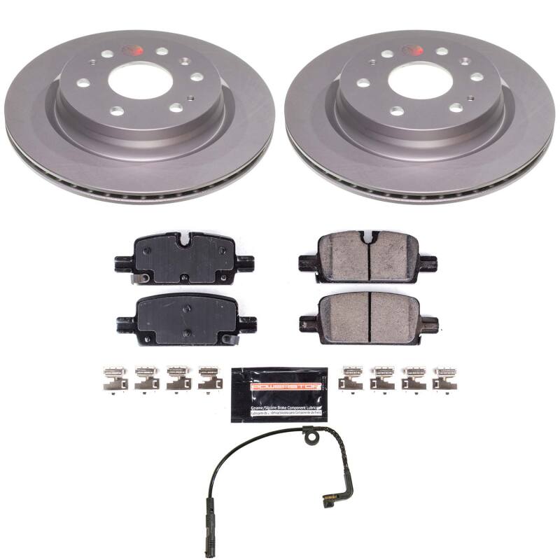 Power Stop 23-25 Chevrolet Colorado Rear Z23 Coated Brake Kit Brake Kits - Performance D&S PowerStop