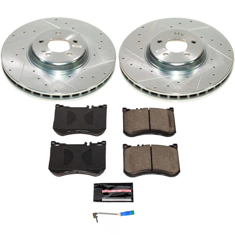Power Stop 19-22 Mercedes-Benz E53 AMG Front Z23 Evolution Brake Kit Brake Kits - Performance D&S PowerStop