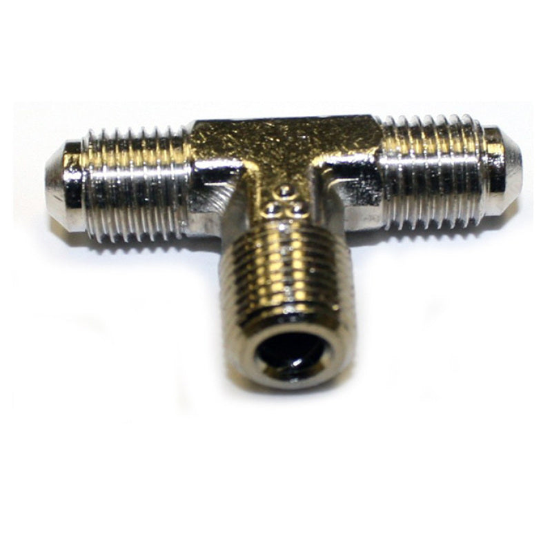 Nitrous Express 3AN Male x 1/8 NPT Straight T Fittings Nitrous Express