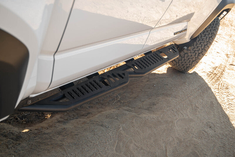 DV8 24-25 Toyota Tacoma Double Cab OE Plus Side Steps Skid Plates DV8 Offroad