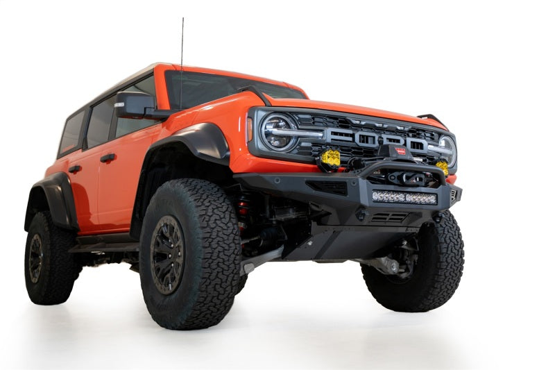 Addictive Desert Designs 22-23 Ford Bronco Raptor Rock Fighter Front Bumper Bumpers - Steel Addictive Desert Designs