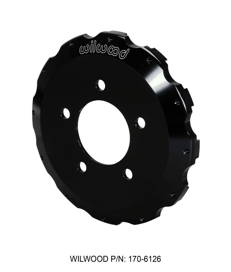Wilwood Hat-BB Front 87-93 Mustang 5 x 4.50 - 12 on 8.75in Brake Rotors - 2 Piece Wilwood