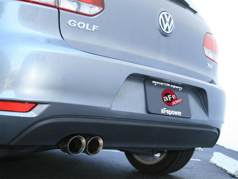 aFe MACHForce XP Exhausts Cat-Back SS-409 EXH CB Volkswagen Golf TDI 11-12 L4-2.0L Catback aFe