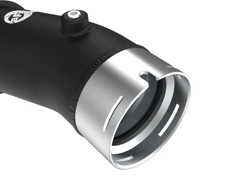 aFe 2024+ Toyota Tacoma BladeRunner 2.5in & 3in Aluminum Hot & Cold Charge Pipe Kit - Black Intercoolers aFe