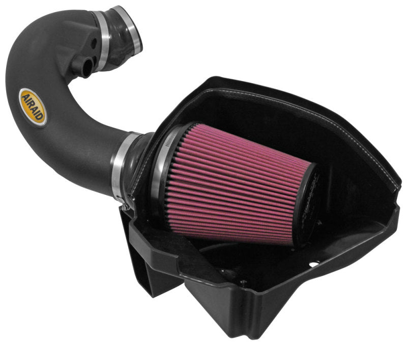 Airaid 12-13 Ford Mustang Boss 302 MXP Intake System w/ Tube (Oiled / Red Media) Cold Air Intakes Airaid