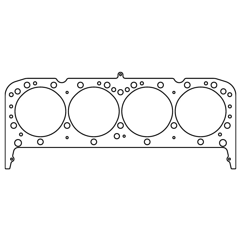 Cometic Chevy Gen1 Small Block V8 .040in MLS Cylinder Head Gasket-4.080in Bore-With Valve Pockets Head Gaskets Cometic Gasket