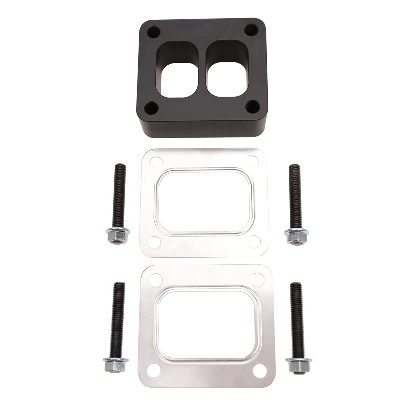 Wehrli Universal T4 Spacer Plate Kit 1.5in w/Studs & Gaskets Turbo Upgrade Components Wehrli