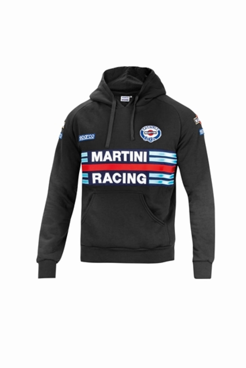 Sparco Hoodie Martini-Racing XS Black Sweatshirts SPARCO
