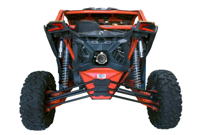 Gibson 17-20 Can-Am Maverick X3 Turbo Base 2.25in Dual Exhaust - Stainless Powersports Exhausts Gibson