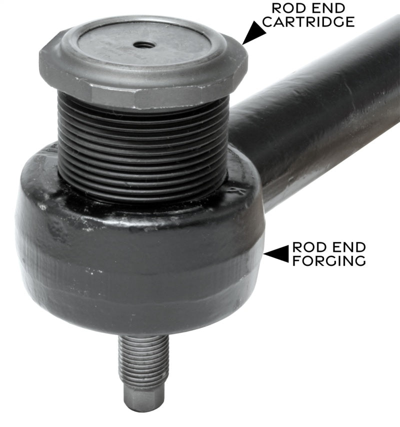 RockJock JK Currectlync Modular Extreme Duty Tie Rod Bolt-On 1 5/8in Dia. Steering Knuckles & Spindles RockJock
