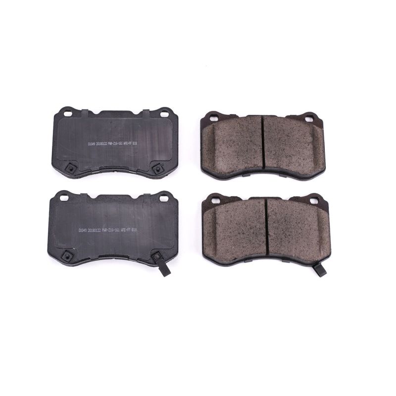 Power Stop 04-08 Acura TL Front Z16 Evolution Ceramic Brake Pads Brake Pads - OE PowerStop